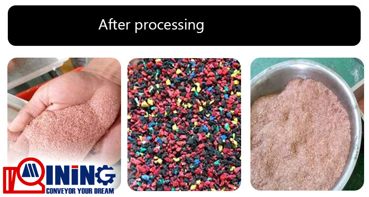 After Copper wire recycling machine