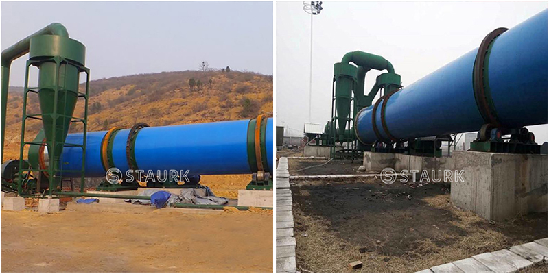 Diatomaceous Earth roatry dryer