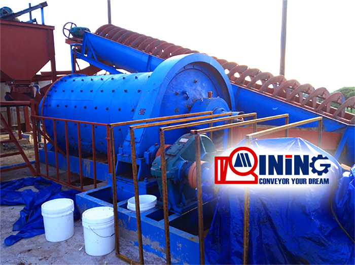 gold ball mill and spiral classifier