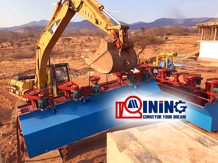 Gold flotation machine